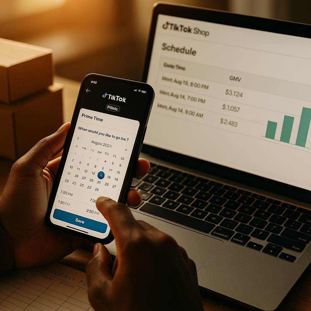 TikTok Shop Prime Time Scheduling: A Brand GMV Lever Guide