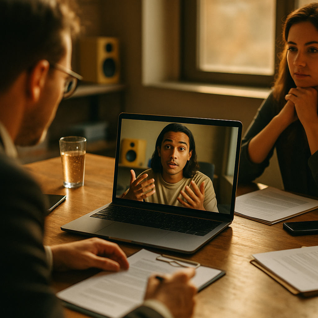 Diligence Room Pitches, Vetting Creators Before Signing