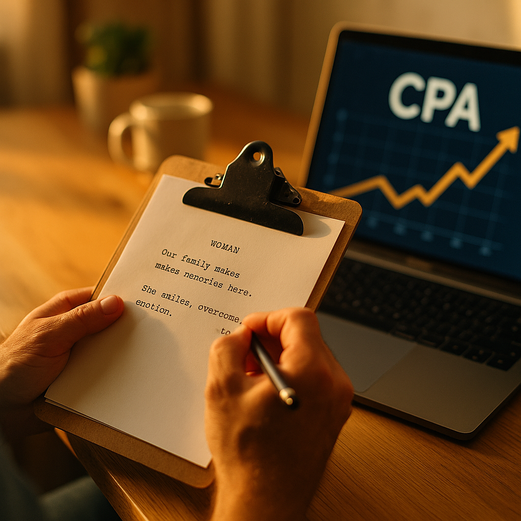Emotional ROI, Scripting Feeling First Briefs That Lift CPA
