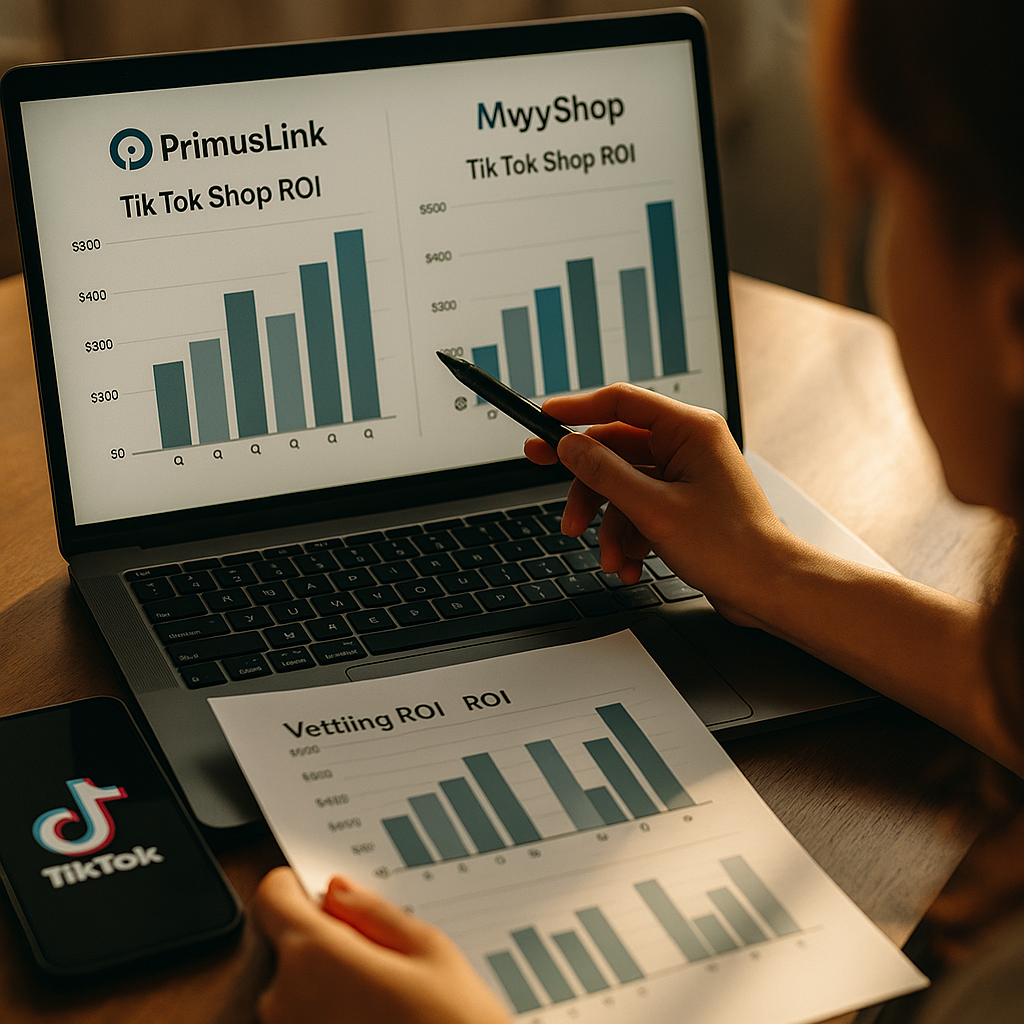 PrimusLink vs MyyShop, Vetting TikTok Shop Creator ROI
