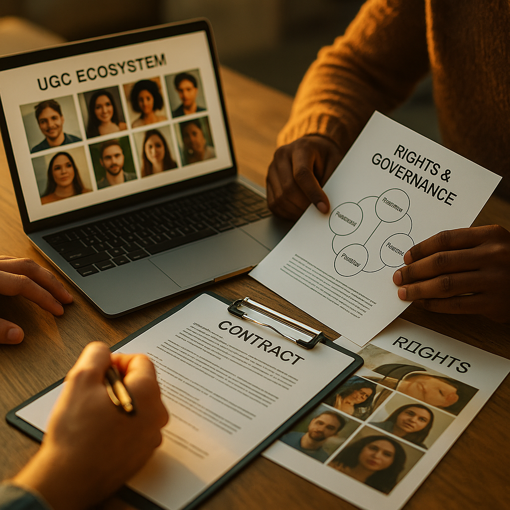 Connected Ecosystem UGC Models, Vetting Rights and Governance