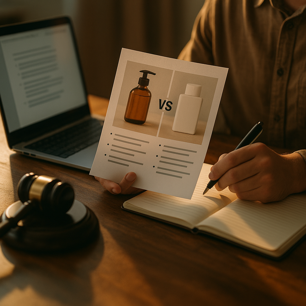 Versus Content Scripts, Converting Comparisons Without Legal Risk