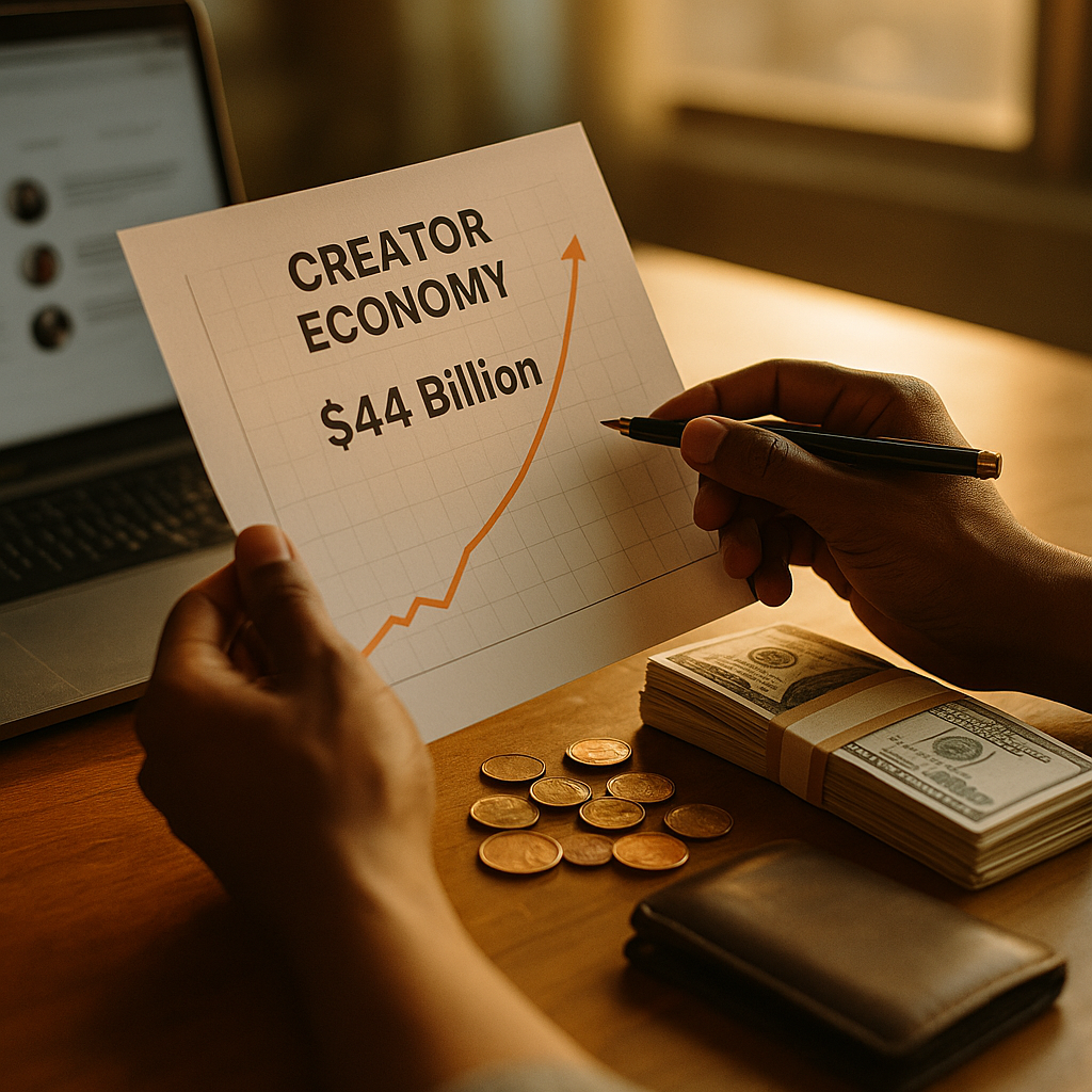 Creator Economy Hits 44 Billion, What Brands Must Budget For