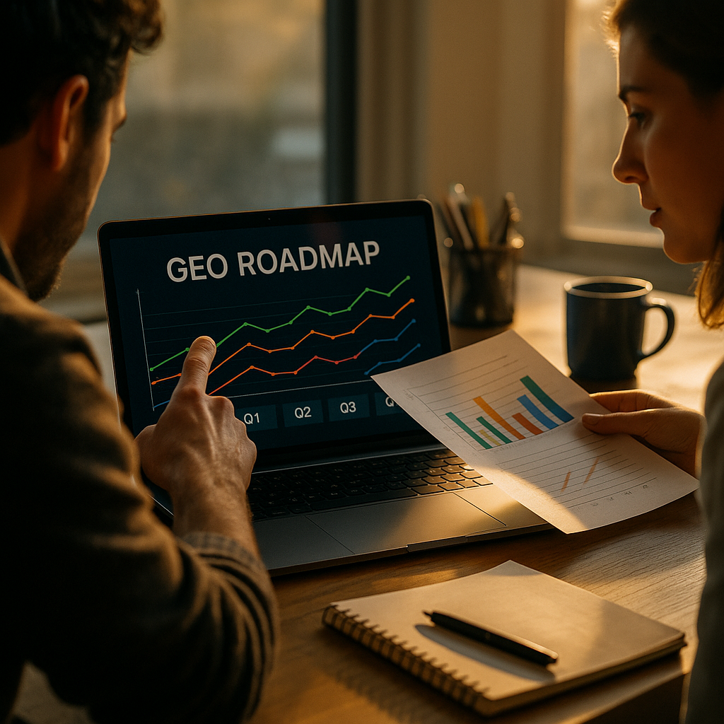 Generative Engine Optimization, A Quarterly GEO Roadmap