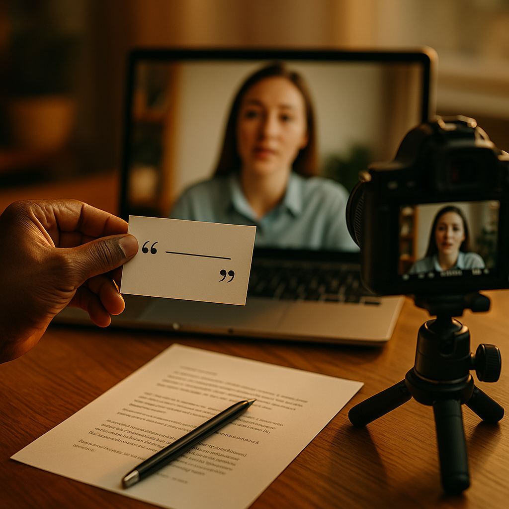 Earned Media Quotes, Scripting Videos AI Models Cite