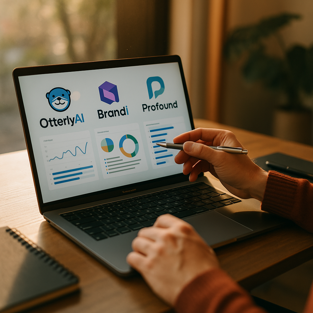 OtterlyAI, Brandi AI, Profound, Vetting GEO Visibility Tools
