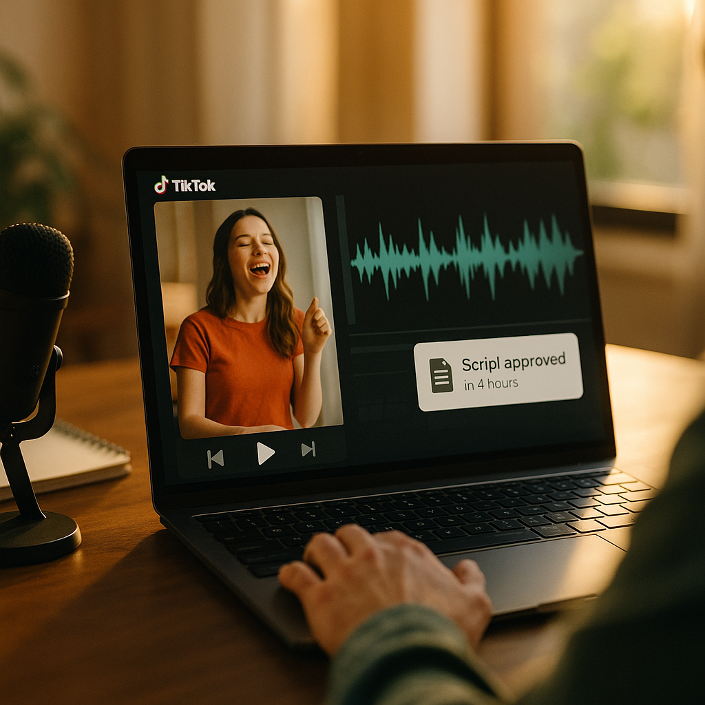 Trend Audio Jacking, Scripting Approvals in Four Hours