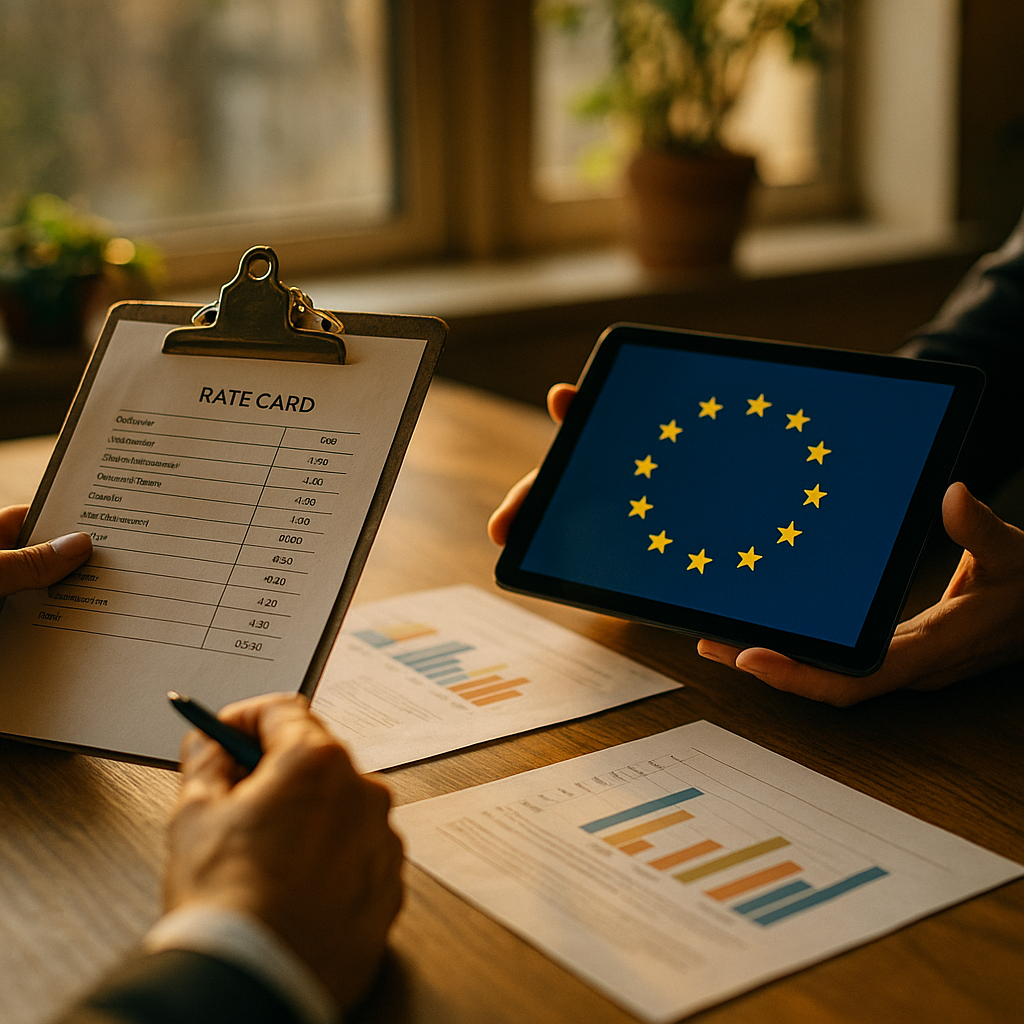 EU Rate Card Transparency Rules, Closing the Creator Fee Gap