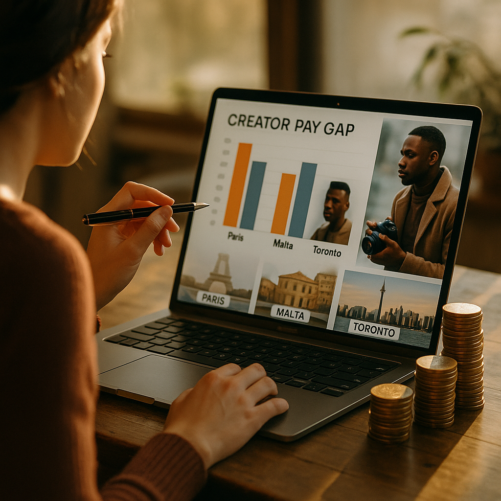 Paris Malta Toronto Pay Gaps Reshape Creator Hiring