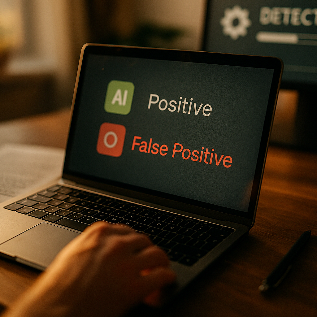 AI Content Detection Tools, Vetting False Positive Risk