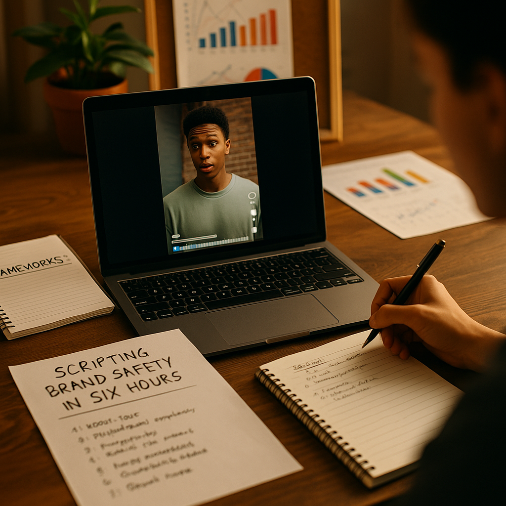 Trend Jacking Frameworks, Scripting Brand Safety in Six Hours
