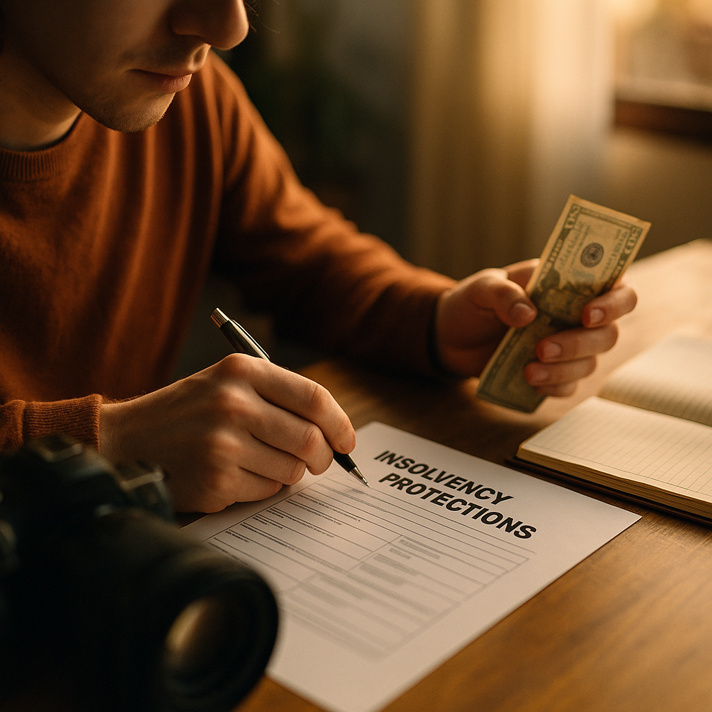 Creator Insolvency Protections, Closing the Ghosting Budget Gap