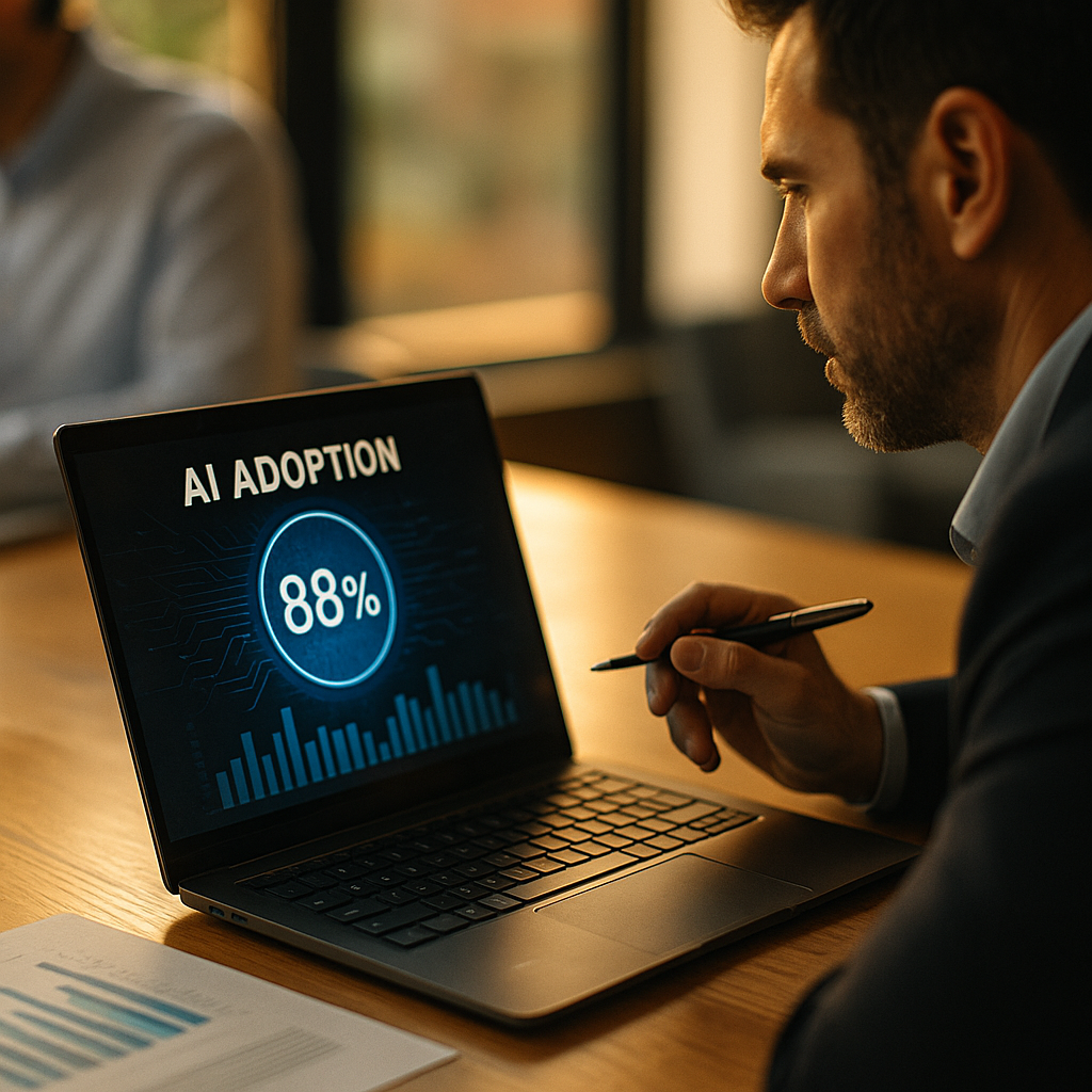 AI Adoption Hits 88 Percent, Efficiency Gains Still Unproven