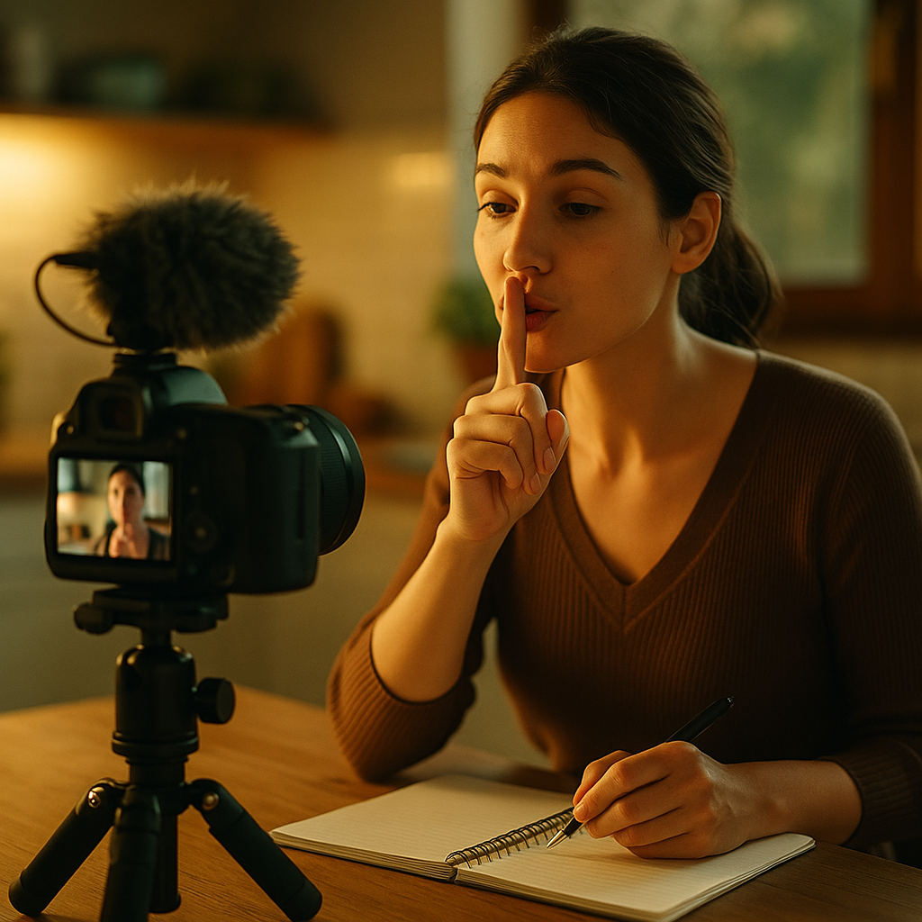 Silent Vlog ASMR Content, Scripting Sales Without Sound