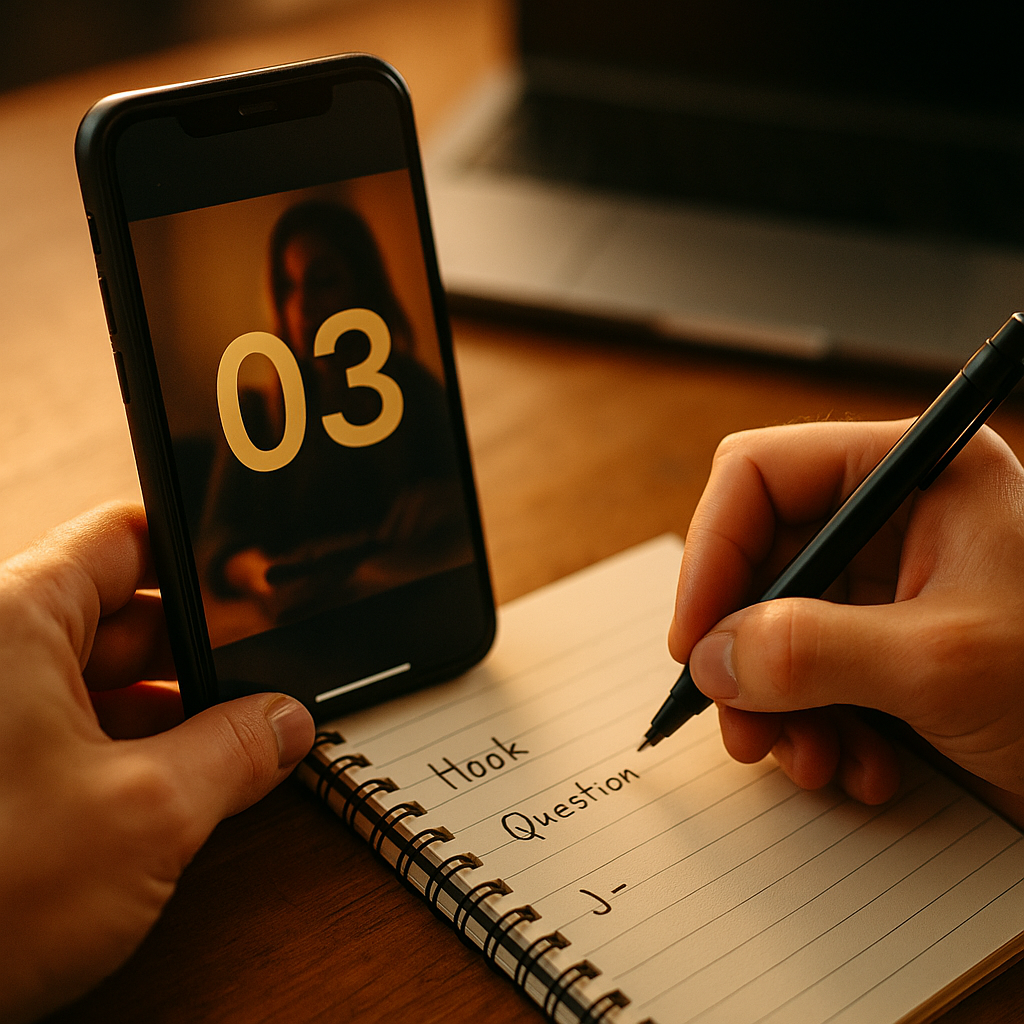 Three Second Hook Formulas, Scripting Scroll Stopping Opens