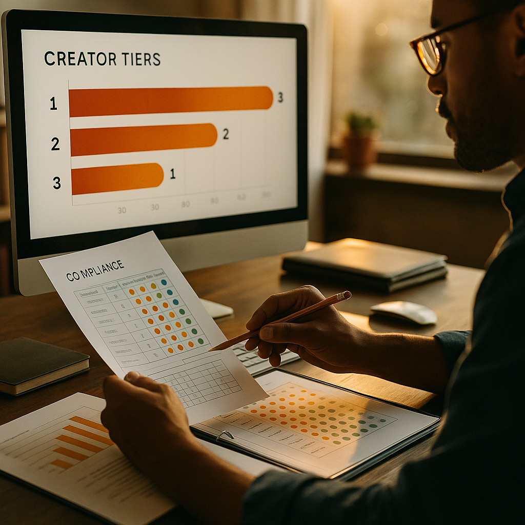 Scaling Past 50 Creators, A Tiering and Compliance Framework