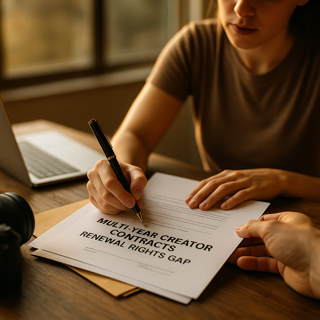 Multi Year Creator Contracts, Closing the Renewal Rights Gap