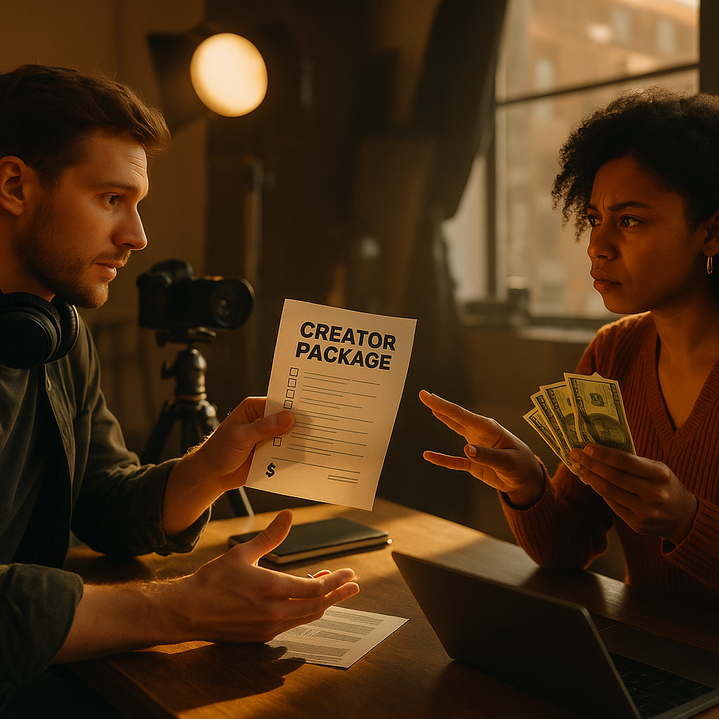 Studios Sell Creator Packages, Agencies Lose Budget Edge