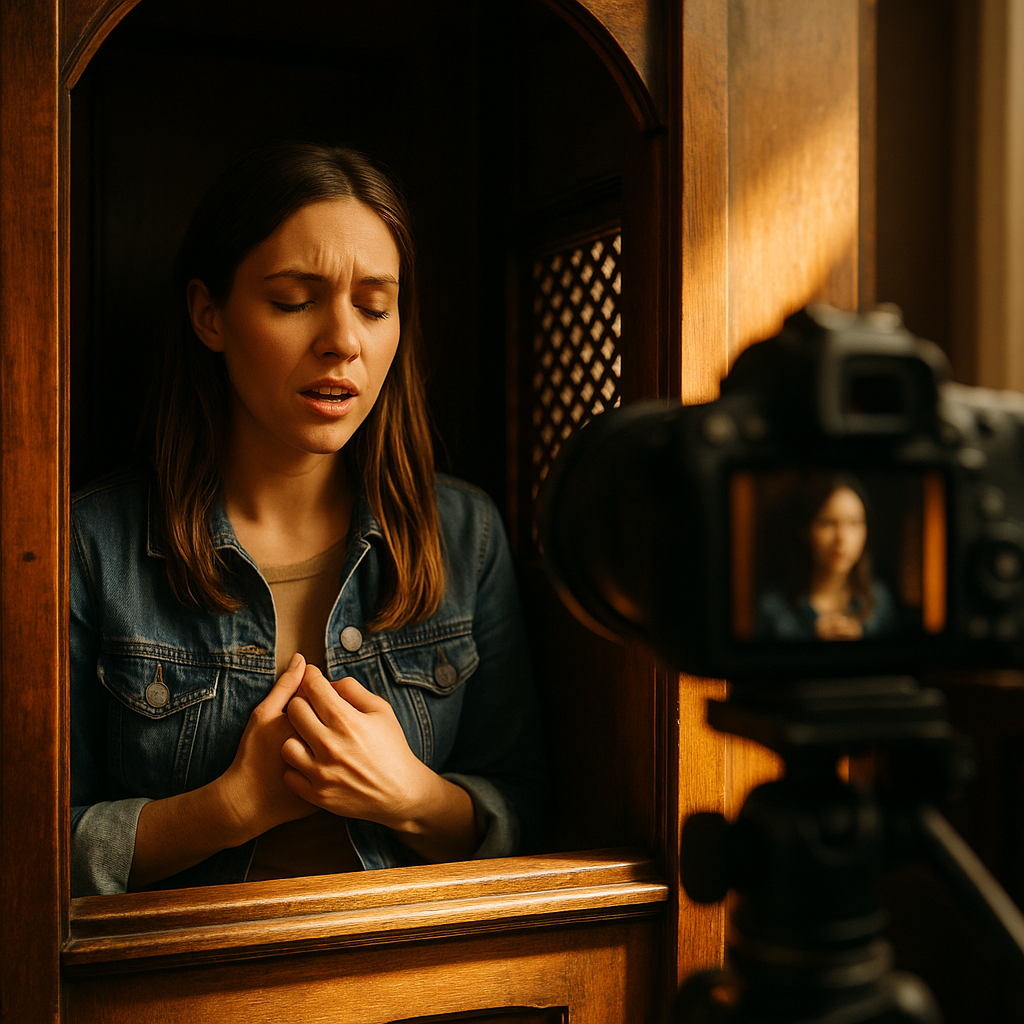 Confessional Booth Testimonials, Scripting Raw Clips That Convert