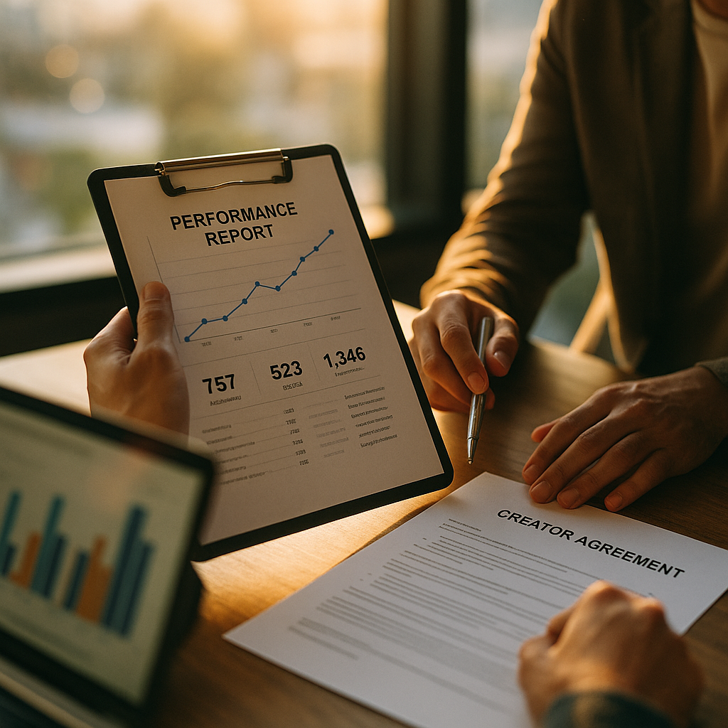 Performance Briefs Replace Awareness KPIs in Creator Deals