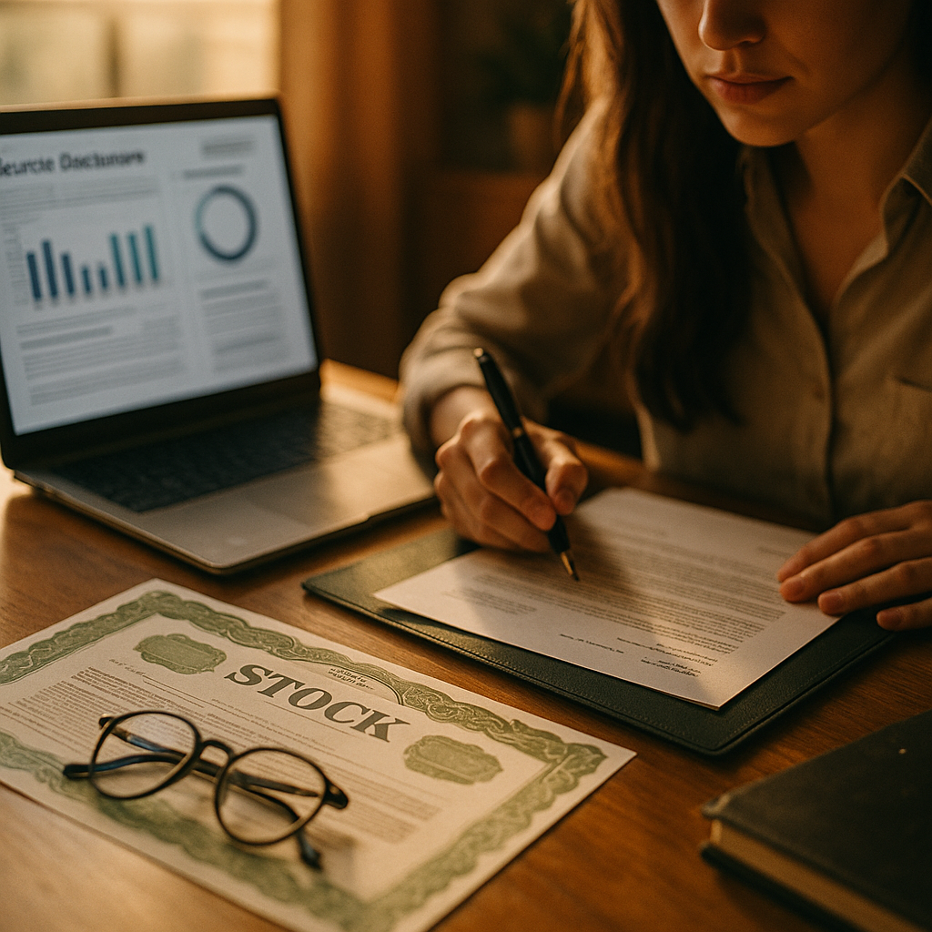 Creator Stock Grants, Closing the Securities Disclosure Gap
