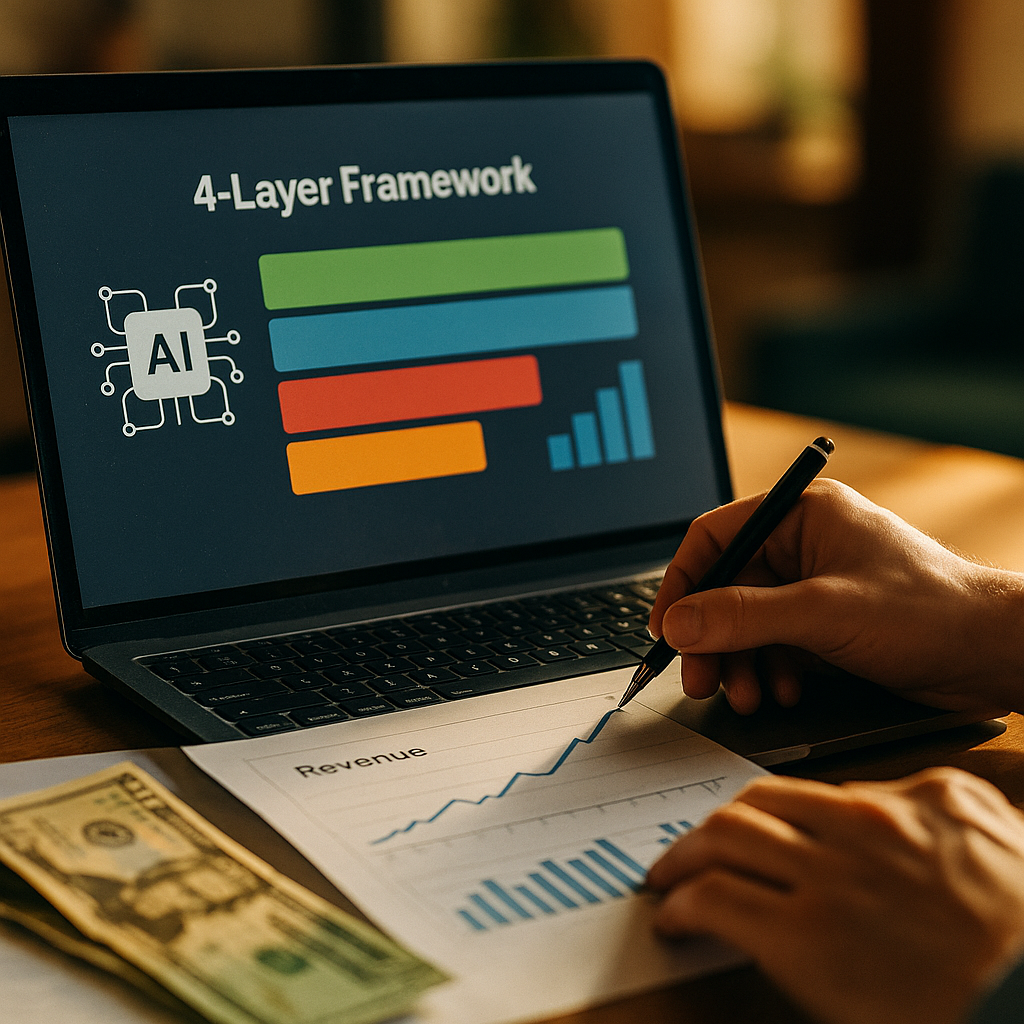 Four Layer Framework Ties AI Marketing Spend to Revenue