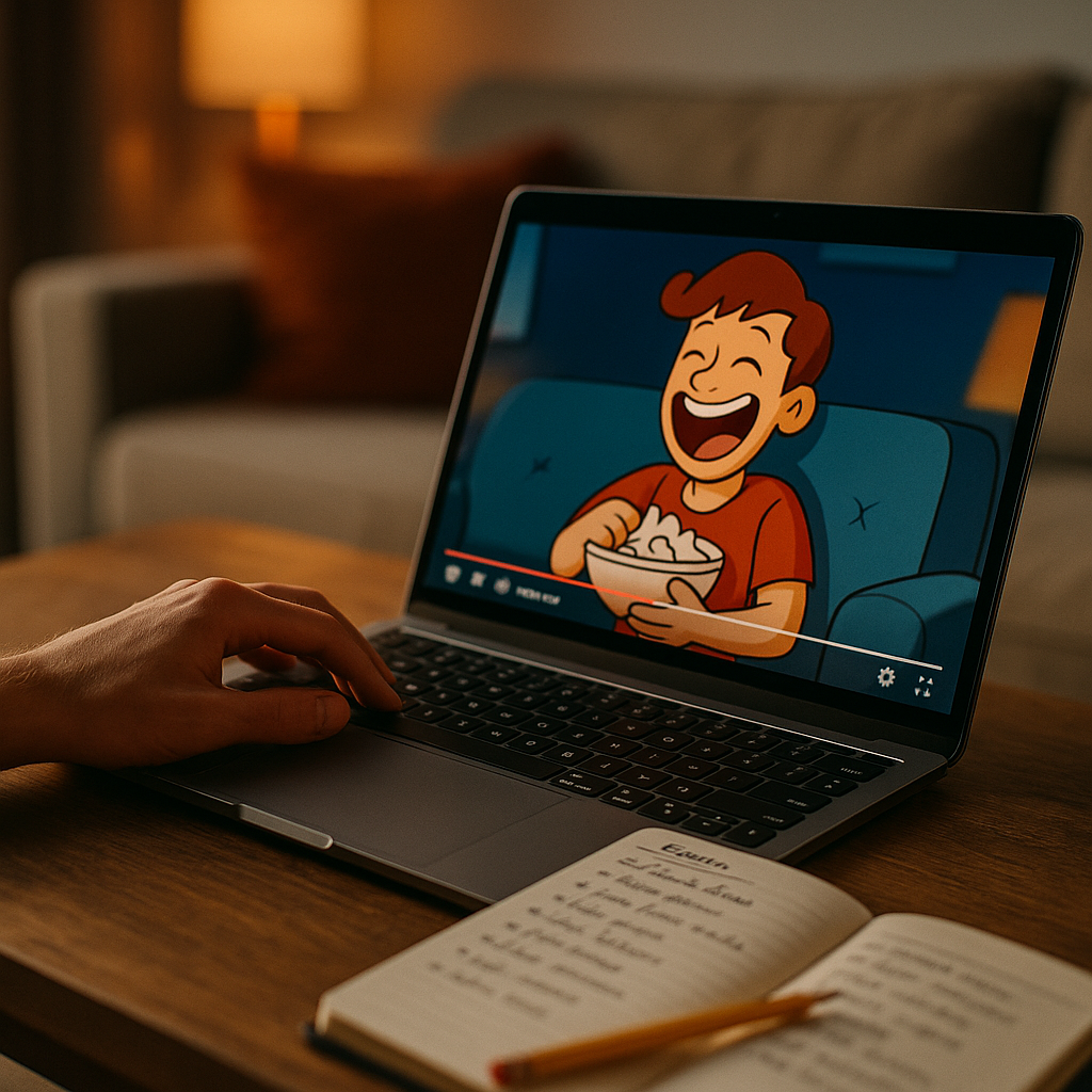 Animated Micro Series Ads, Scripting Joke Banks That Rewatch