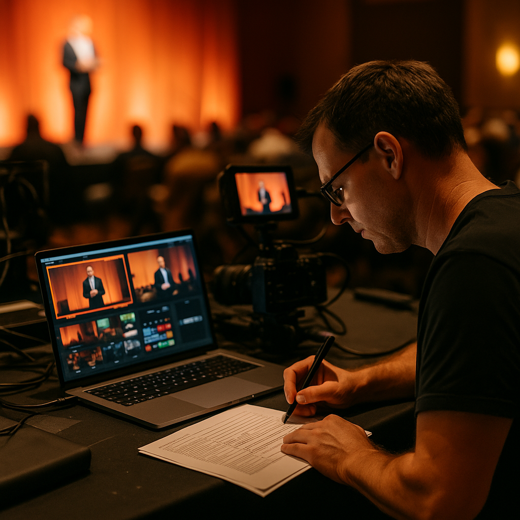 Live Event Run of Show, Scripting Clips That Travel