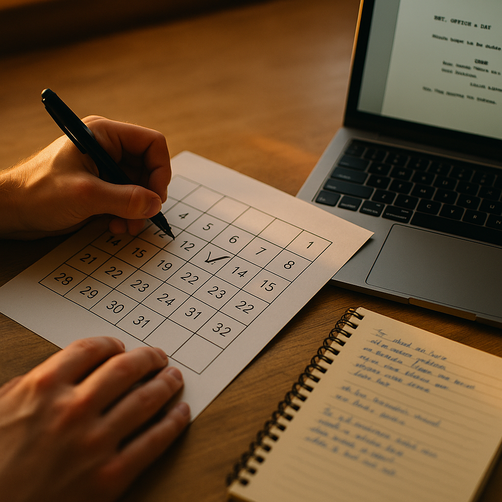 36 Day Creative Refresh Calendar, Scripting Ads That Beat Fatigue