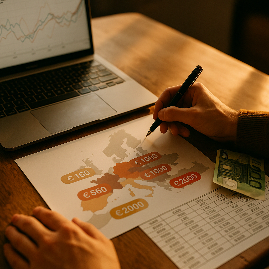 UGC Pricing by Market, Mapping the 160 to 3000 Euro Gap
