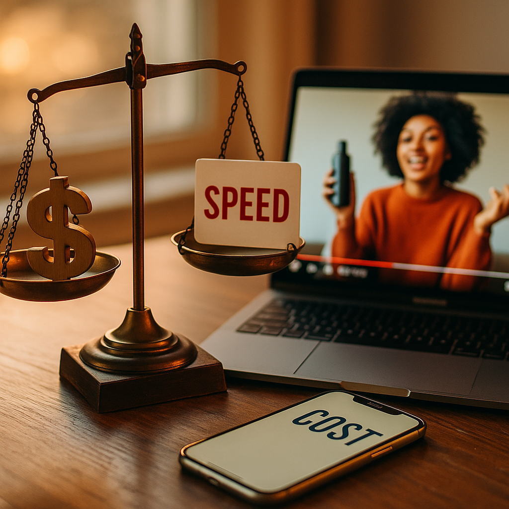 Billo, Trend, and Aspire, Weighing UGC Speed Versus Cost
