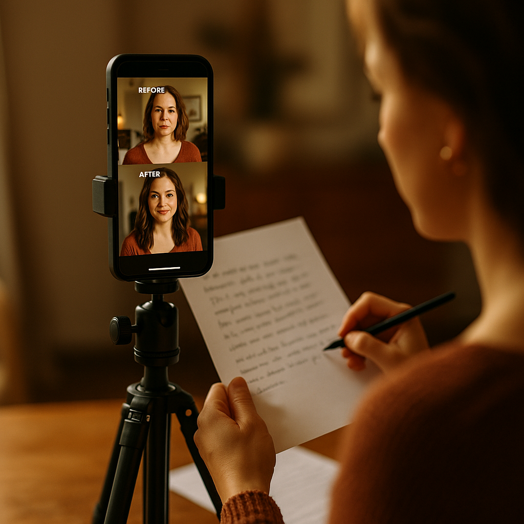 Before and After Reels, Scripting Transformations That Prove Results