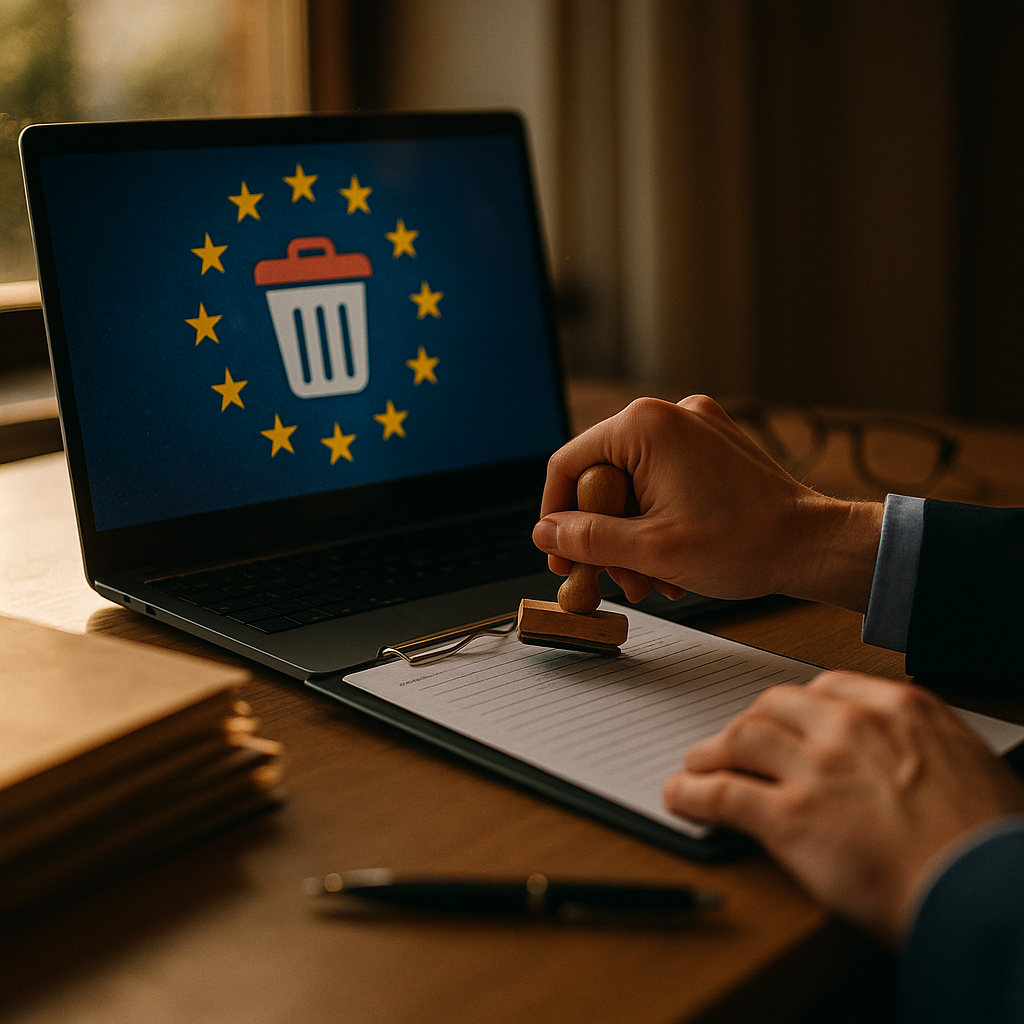 Right to Erasure Takedown Requests, Closing the GDPR Response Gap