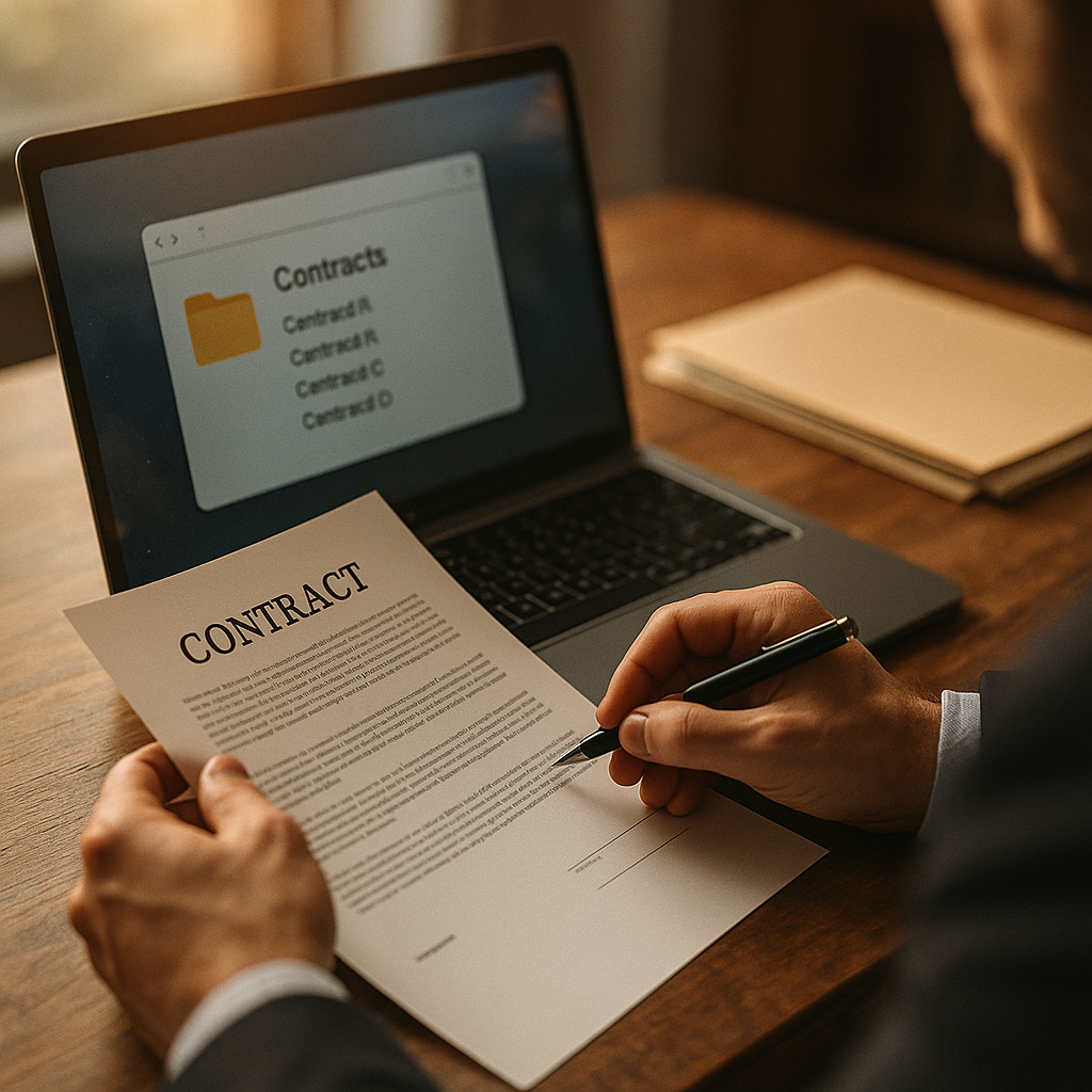 Creator Contract Repositories, Halving Legal Review Time