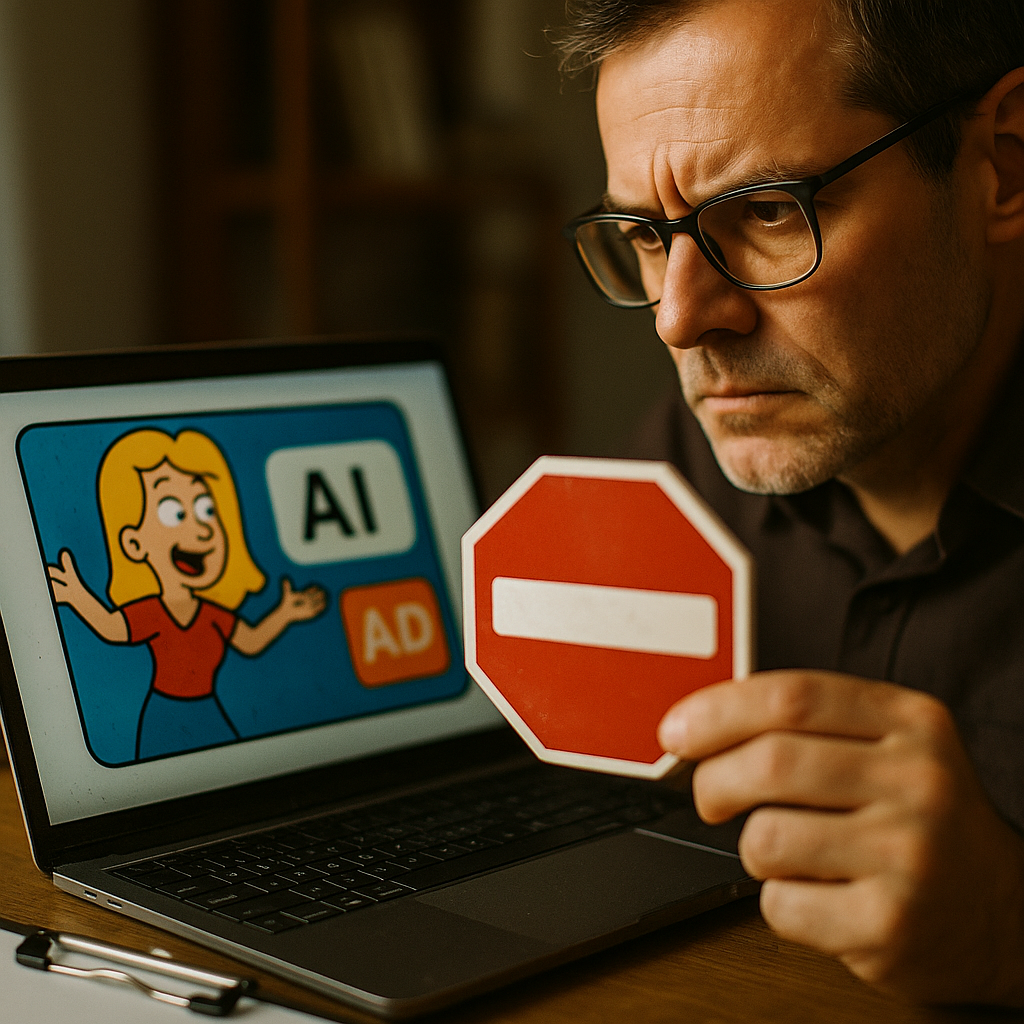Cartoon AI Ad Generators Need Brand Safety Review First