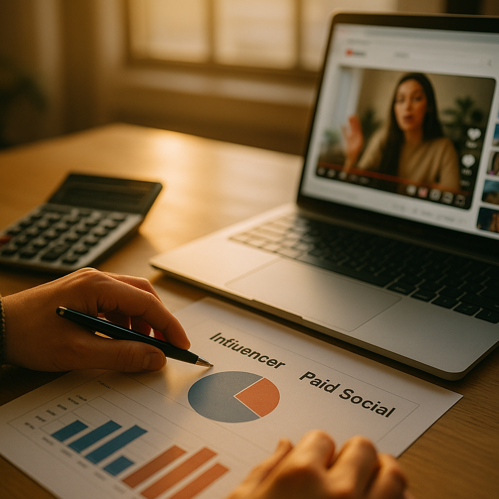 Merging Influencer and Paid Social Into One Budget Line