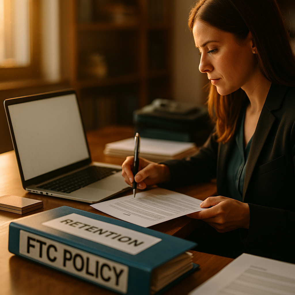 Creator Content Retention Policy, Closing the FTC Audit Trail Gap