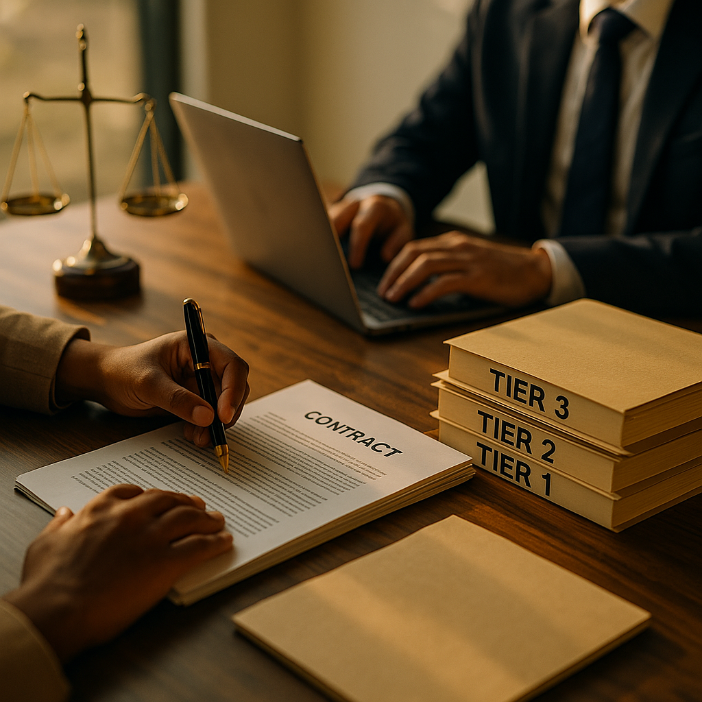 Legal Review SLAs, Tiering Creator Contracts by Risk