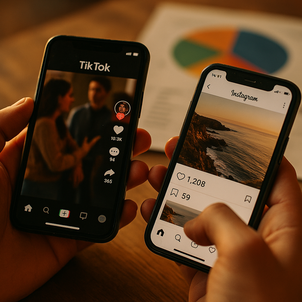TikTok Engagement Beats Instagrams, Media Mix Needs More
