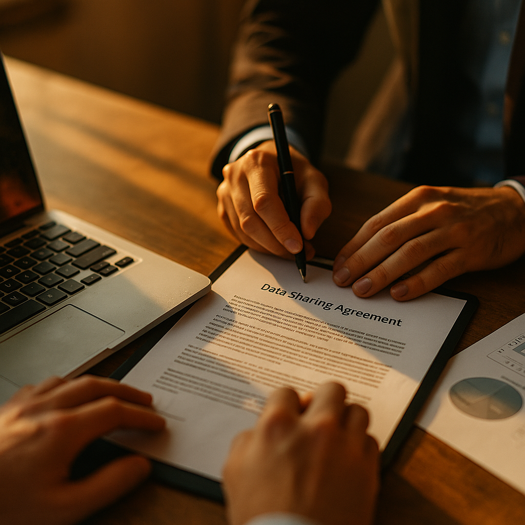 Platform Data Sharing Agreements, Closing the Liability Audit Gap