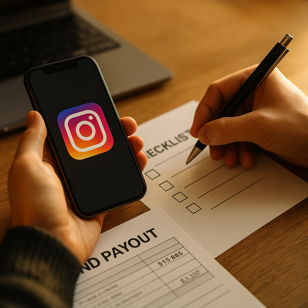 Instagram October Update: A Brand Payout and Compliance Checklist