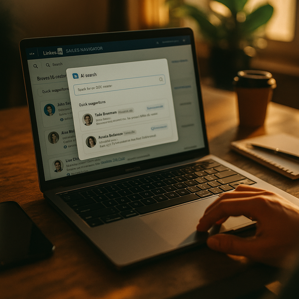 LinkedIn AI Sales Navigator: A Brand B2B Creator Sourcing Guide