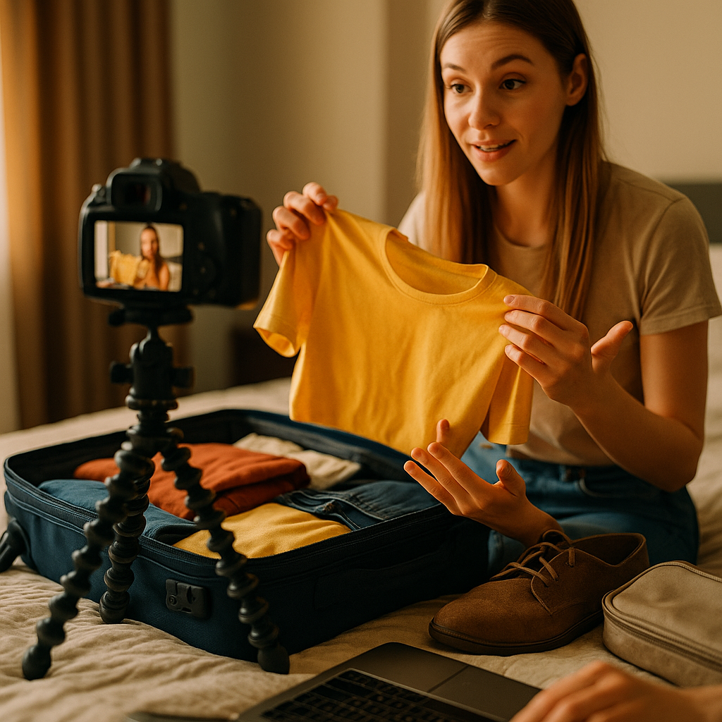 Packing and Travel Haul Videos, Scripting Saves That Convert