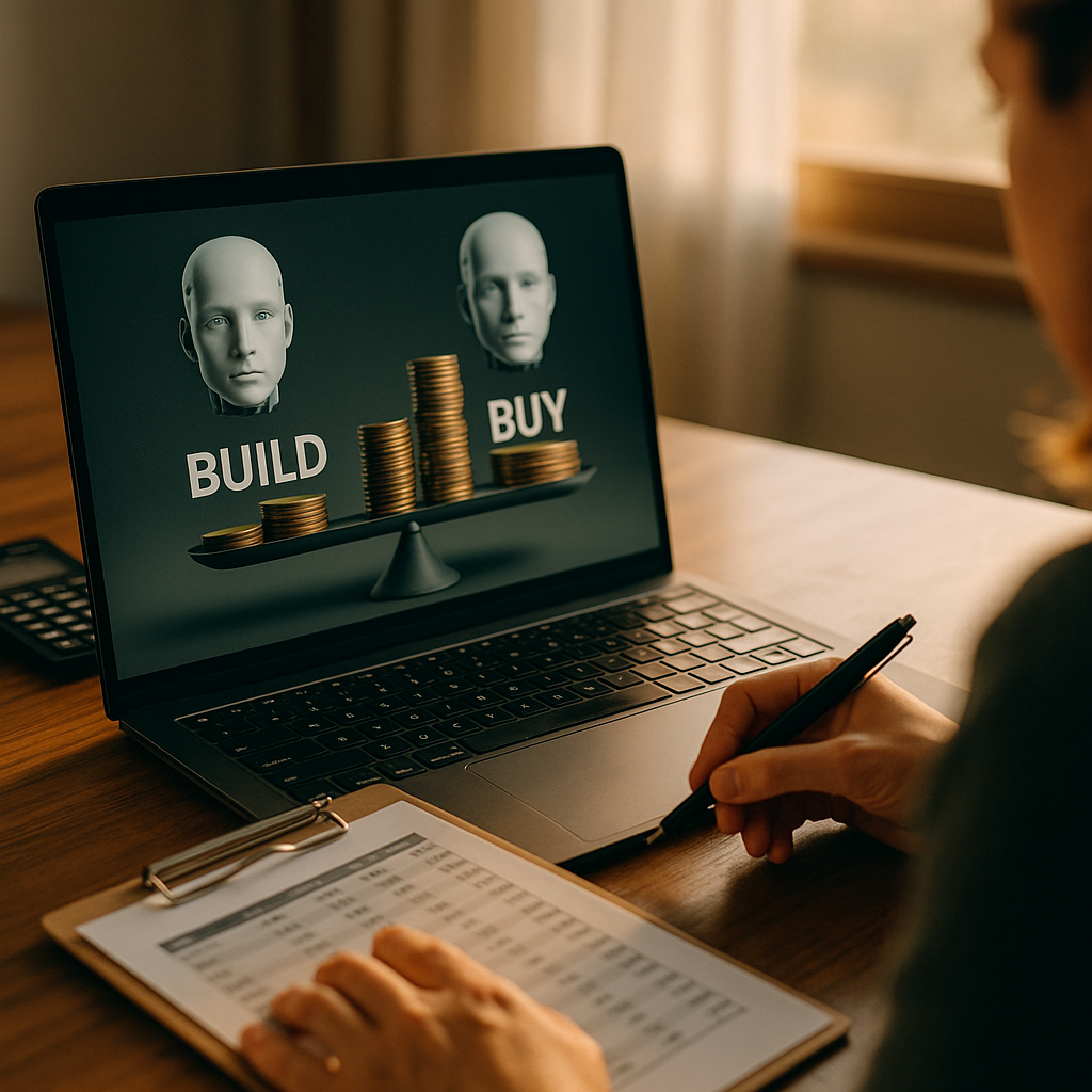 AI UGC Build vs Buy, A Framework for Cost and Risk