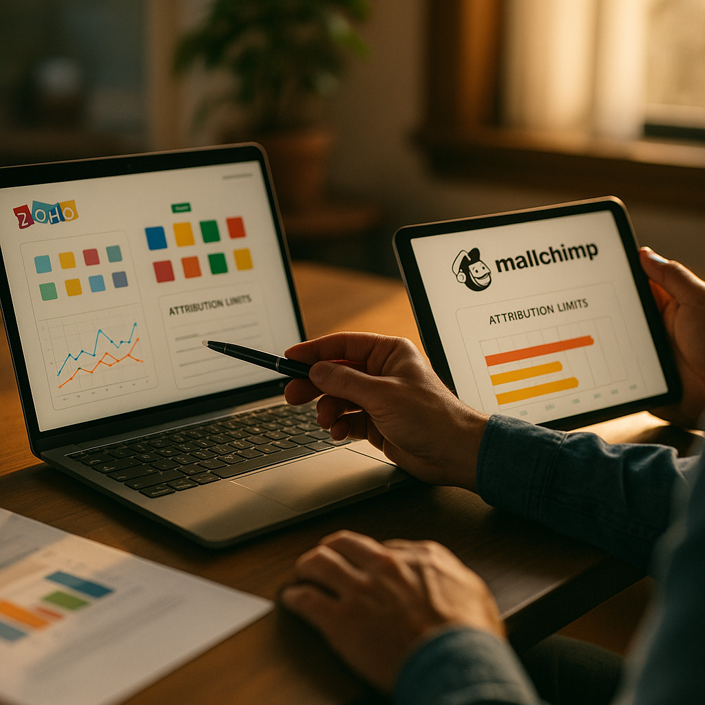 Zoho and Mailchimp Creator Modules, Vetting SMB Attribution Limits