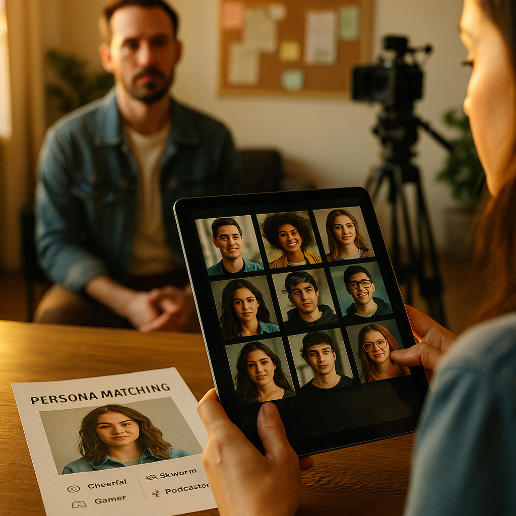 Persona Matching Replaces Demographics in Creator Casting