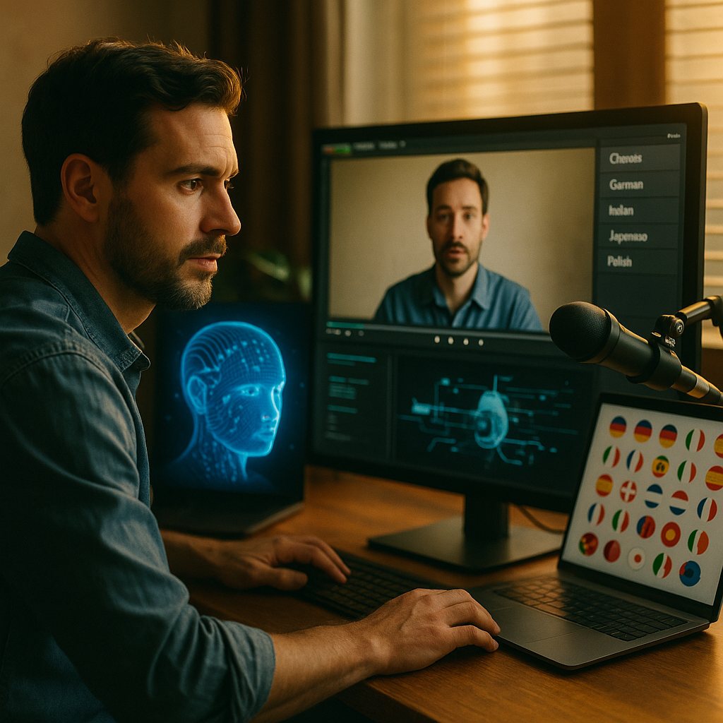 AI Actor Localization, Scripting One Video Into 30 Languages