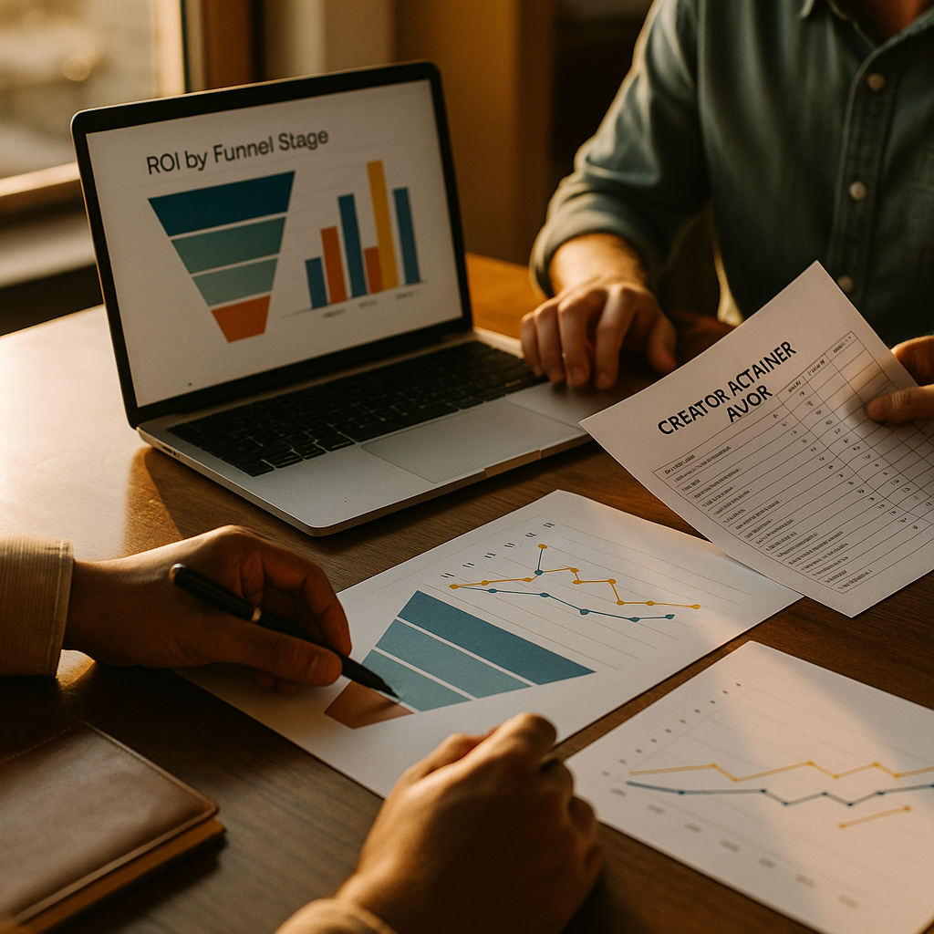 ROI Benchmarks by Funnel Stage, Fixing Creator Retainer Audits