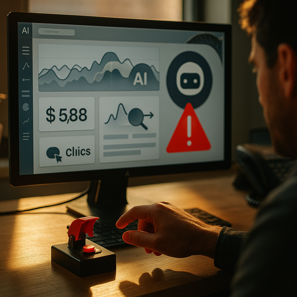 AI Ad Buying Failures, Kill Switches and Escalation Plans That Work