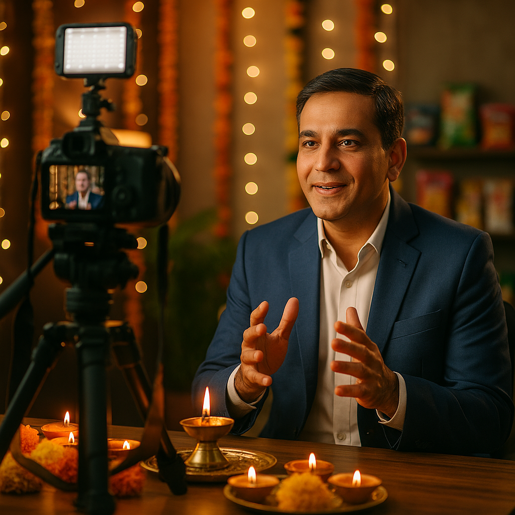 Festive Founder Videos, Scripting Trust for FMCG and BFSI
